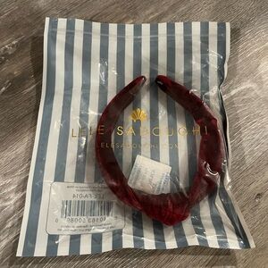 Lele Sadoughi Red Headband